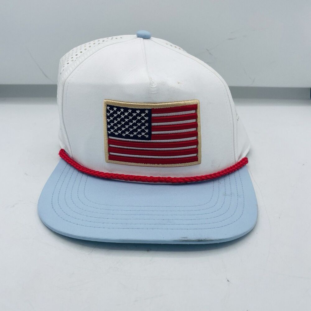 Burlebo Ole Glory Vented SnapBack Hat Cap